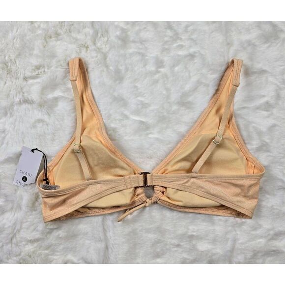 Shade & Shore Keyhole Triangle Bikini Top Medium - Picture 2 of 3